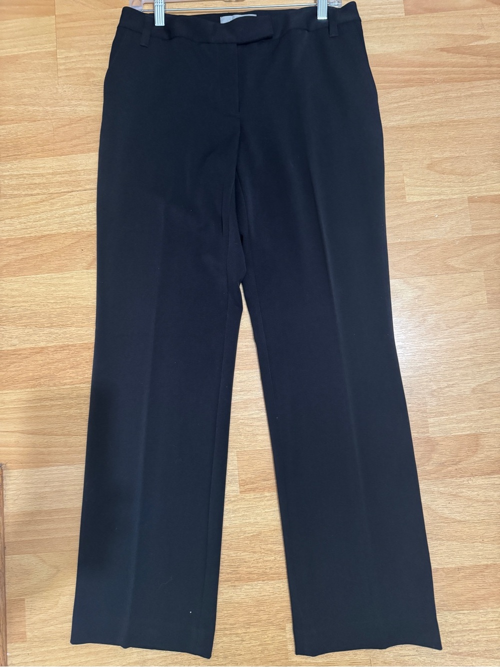 Liz Claiborne Black Straight-Leg Rise M Stretch Dress pants Size 10 Brand New